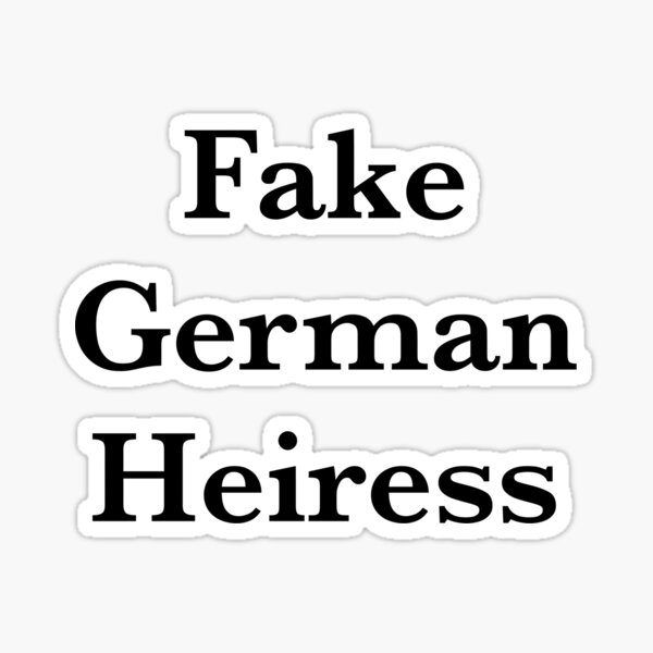 Item preview, fake german heiress designed and sold by angelicgirl-444.