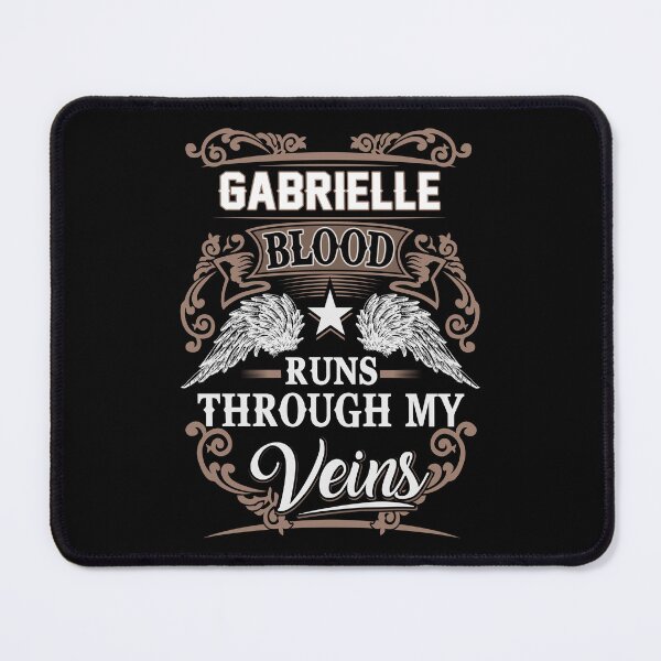 Item preview, Gabrielle Name T Shirt - Gabrielle Blood Runs Through My Veins Gift Item Tee designed and sold by lanawalton.