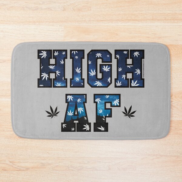 Item preview, High af pot leaf pattern beautiful night sky designed and sold by YomeHayin.
