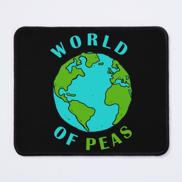 Item preview, Funny Sayings Earth Vegan Peas Peace Veggie designed and sold by Kuma518.