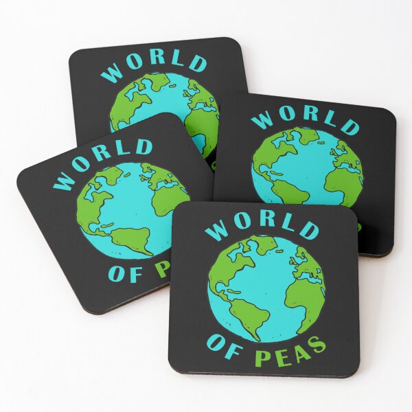 Item preview, Funny Sayings Earth Vegan Peas Peace Veggie designed and sold by Kuma518.