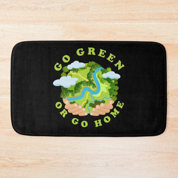 Item preview, Earth Day Saying Green Nature Home Gift Idea designed and sold by Kuma518.