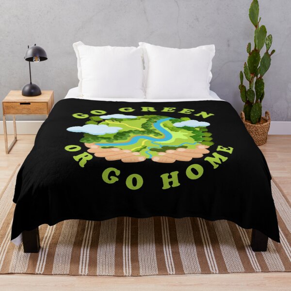 Item preview, Earth Day Saying Green Nature Home Gift Idea designed and sold by Kuma518.