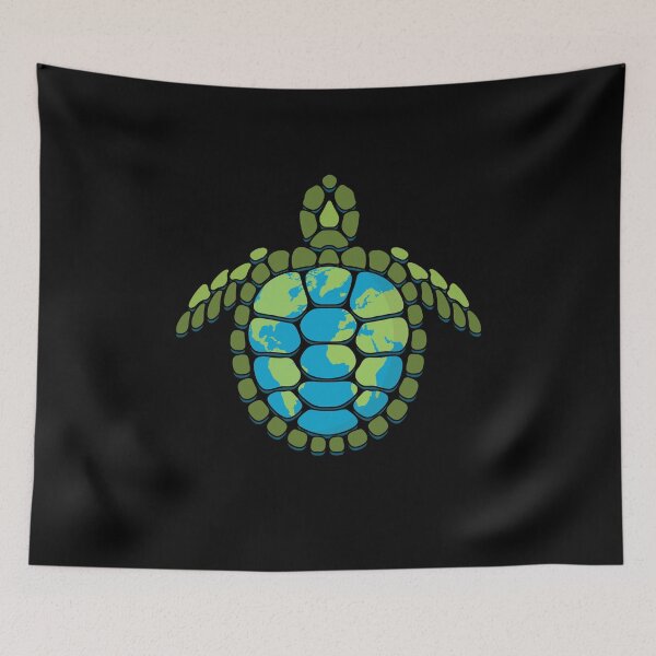 Item preview, Turtle Earth Day World Planet Nature Gift designed and sold by Kuma518.