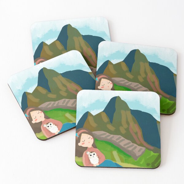 Item preview, Girl in Machu Picchu designed and sold by ananacrea.