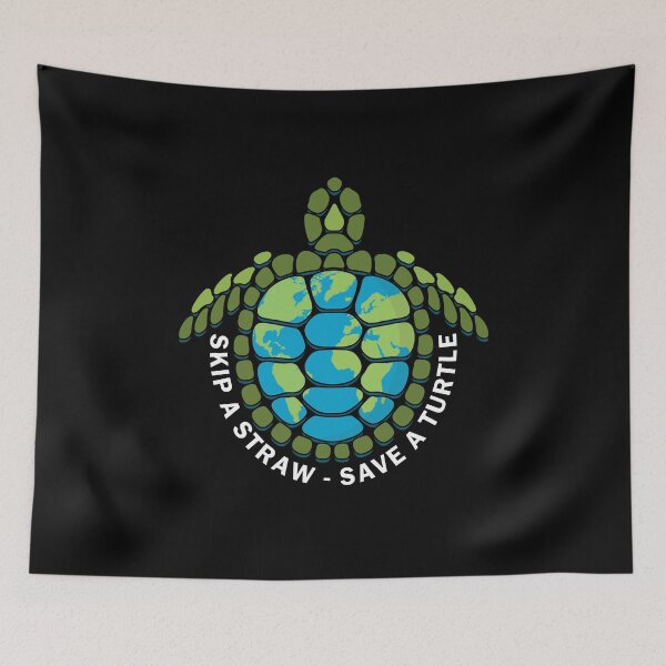 Item preview, Earth Day Turtles Rescue World Saying Gift designed and sold by Kuma518.