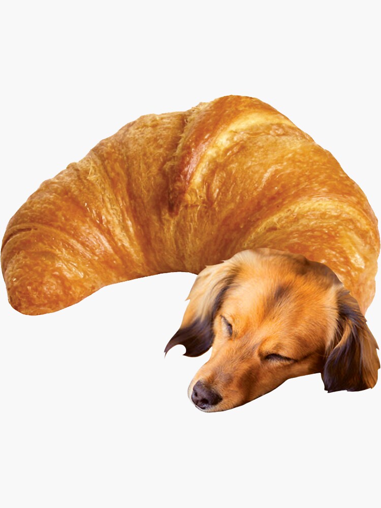 Croissant Design Pet Plush Toy