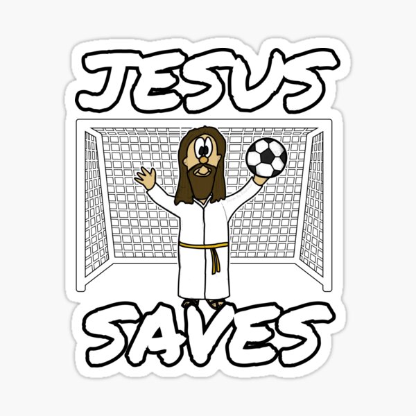 Jesus CrossFit Sticker for Sale by overwithdrawn