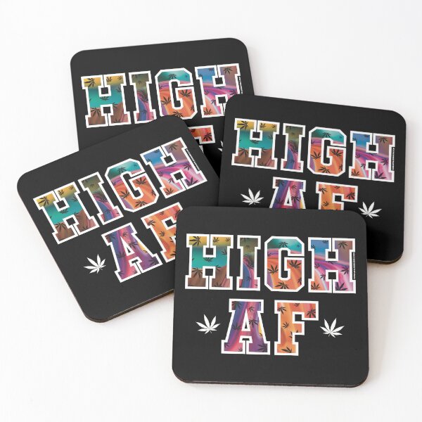 Item preview, High af pot leaf pattern flowing colors designed and sold by YomeHayin.