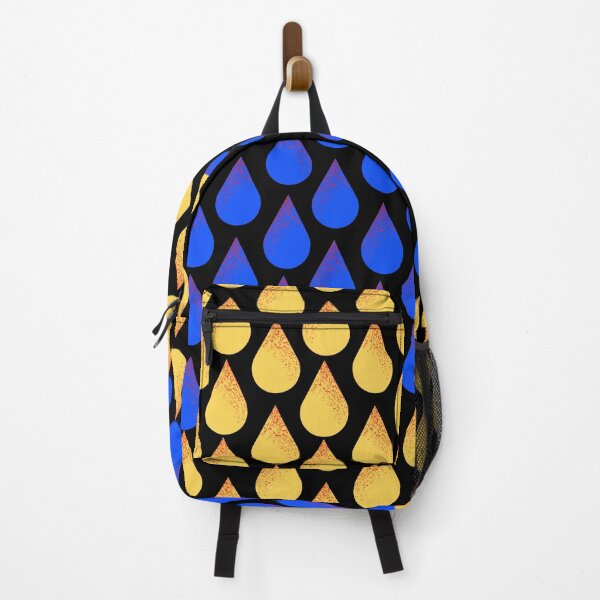Item preview, UKRAINIAN BLUE/YELLOW TEAR DROPS WITH BLOOD RED TINT designed and sold by Affyboss6.