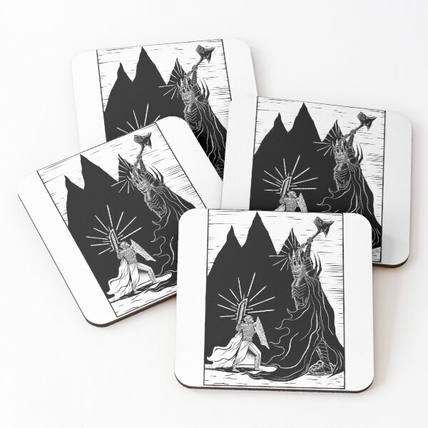 Item preview, Fingolfin battles Morgoth designed and sold by cheapheat.
