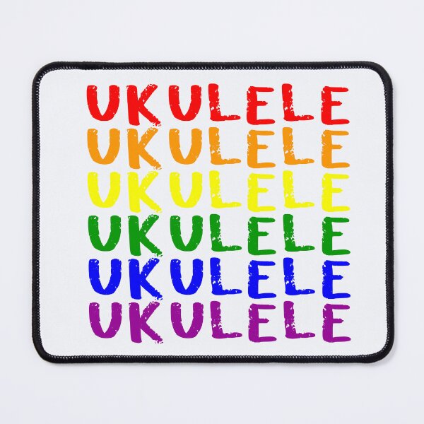 Item preview, Ukulele gay pride quote designed and sold by NerdnGeekshop.