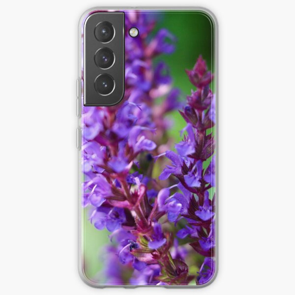 Purple Flowers Samsung Galaxy Soft Case