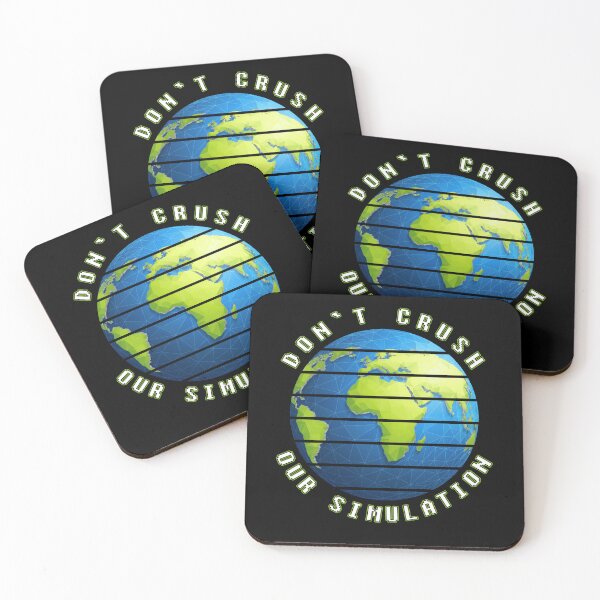 Item preview, Funny Simulation Theory Earth World Gift Idea designed and sold by Kuma518.