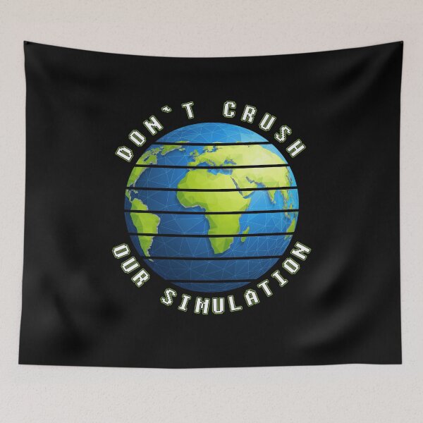 Item preview, Funny Simulation Theory Earth World Gift Idea designed and sold by Kuma518.