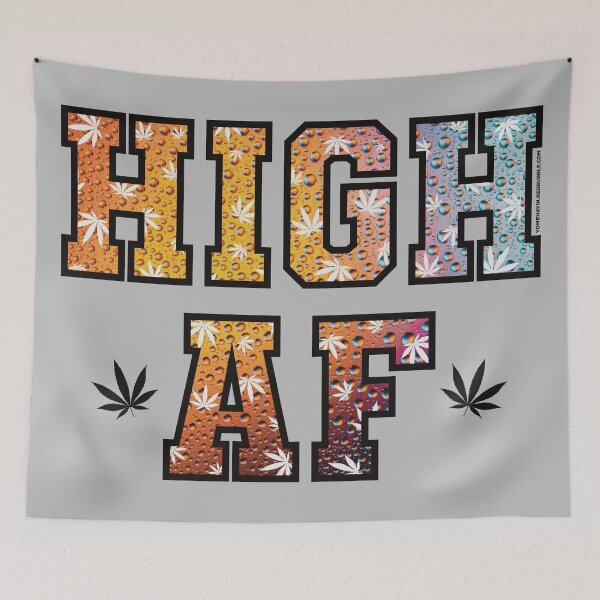 Item preview, High af pot leaf pattern wet glass designed and sold by YomeHayin.