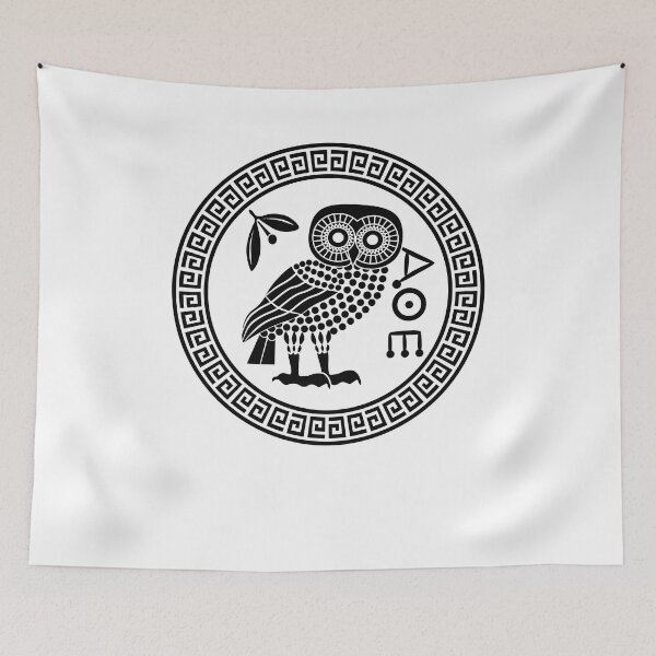 Item preview, Athens Ancient Greece Athenian Owl Symbol of Athena | Owl of Athena designed and sold by Estrytee.