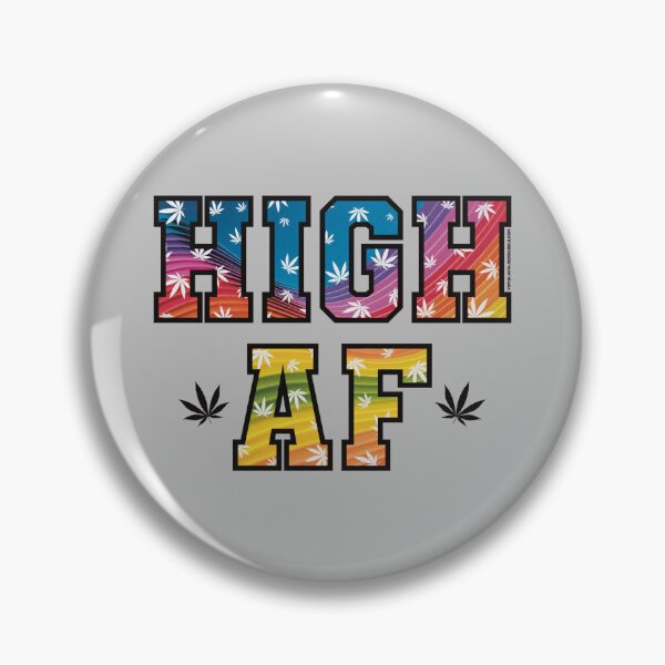 Item preview, High af pot leaf pattern rainbow swirls designed and sold by YomeHayin.