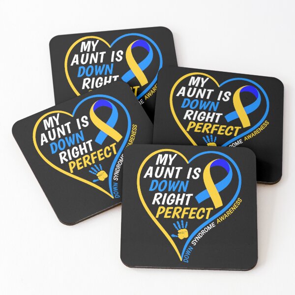 Item preview, My Aunt Is Down Right Perfect - Down Syndrome Awareness - World Down Syndrome Day 2022 designed and sold by naworas.