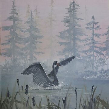 Artwork thumbnail, The Black Swan by Henriott