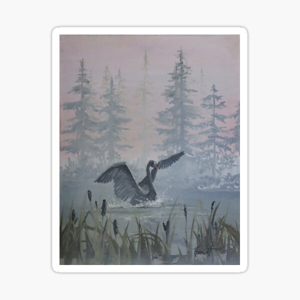 The Black Swan Sticker