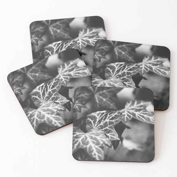Item preview, ‘White Lines’ - wild Ivy in Black & White designed and sold by sleepingdogprod.