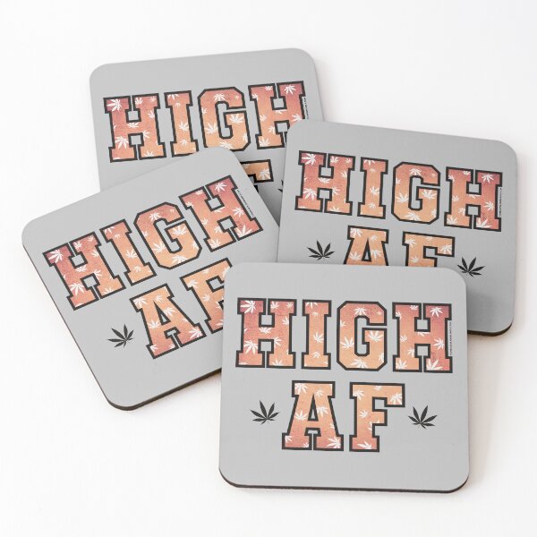 Item preview, High af pot leaf pattern orange texture designed and sold by YomeHayin.