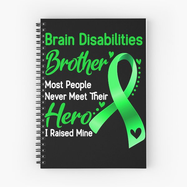 Item preview, Brain Disabilities Brother Most People Never Meet Their Hero I Raise Mine designed and sold by tenjun16.