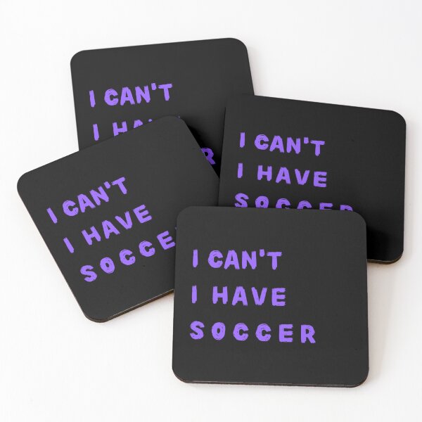 Item preview, I Can't I Have Soccer Sticker designed and sold by callujohn7.