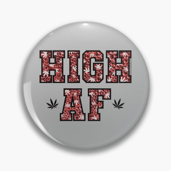 Item preview, High af pot leaf pattern red bubbles designed and sold by YomeHayin.