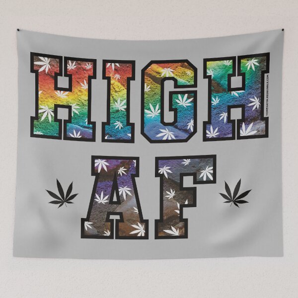 Item preview, High af pot leaf pattern rainbow stone designed and sold by YomeHayin.