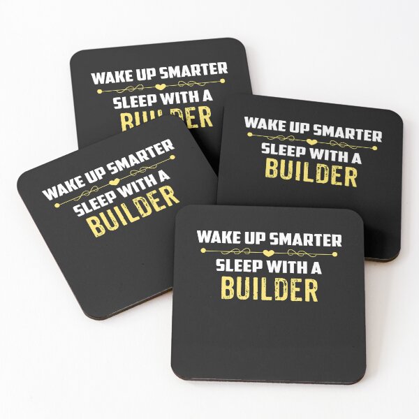Item preview, Wake Up Smarter Sleep With A BUILDER designed and sold by Just Be Different.