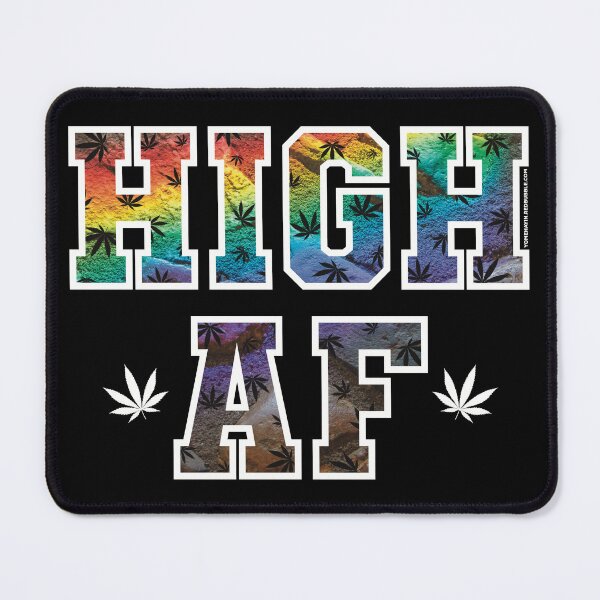 Item preview, High af pot leaf pattern rainbow stone designed and sold by YomeHayin.