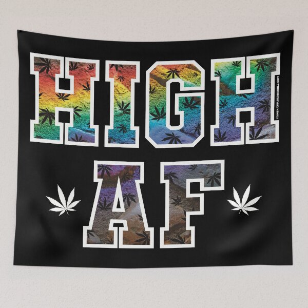 Item preview, High af pot leaf pattern rainbow stone designed and sold by YomeHayin.