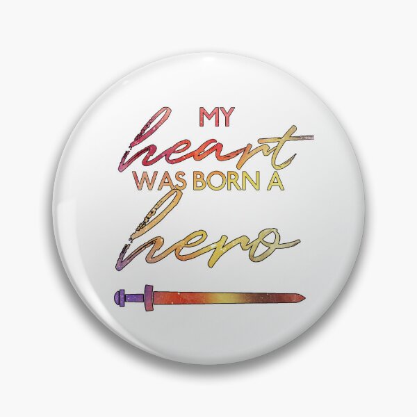 Item preview, HTTYD-Inspired "My Heart Was Born A Hero" designed and sold by mulberrydragon.