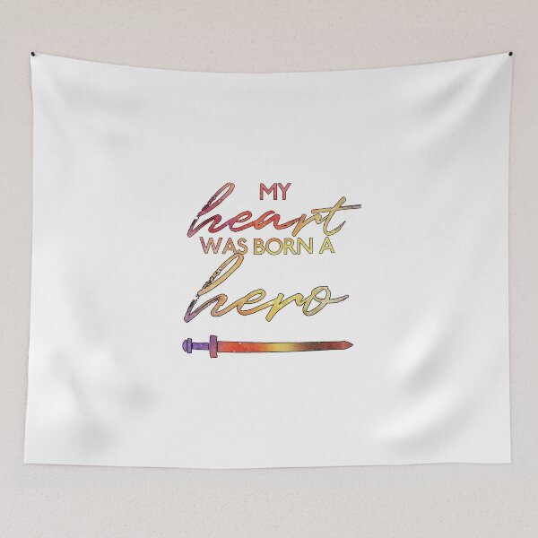 Item preview, HTTYD-Inspired "My Heart Was Born A Hero" designed and sold by mulberrydragon.