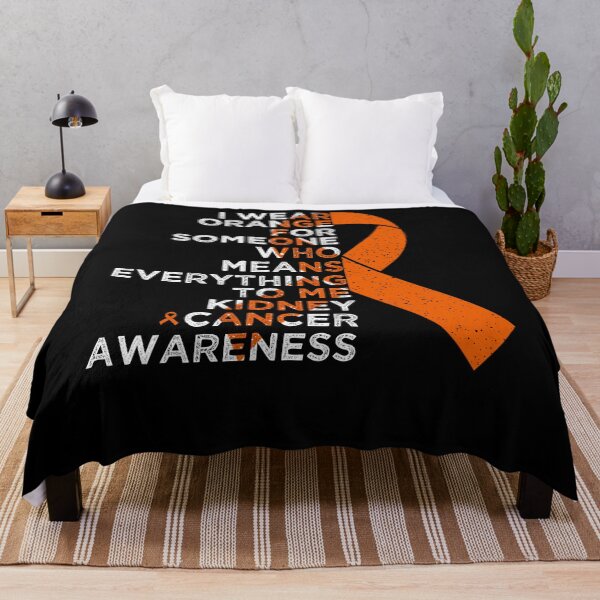 Item preview, Kidney Cancer Awareness I Wear Orange For Someone Who Means Everything To Me designed and sold by cssdru.