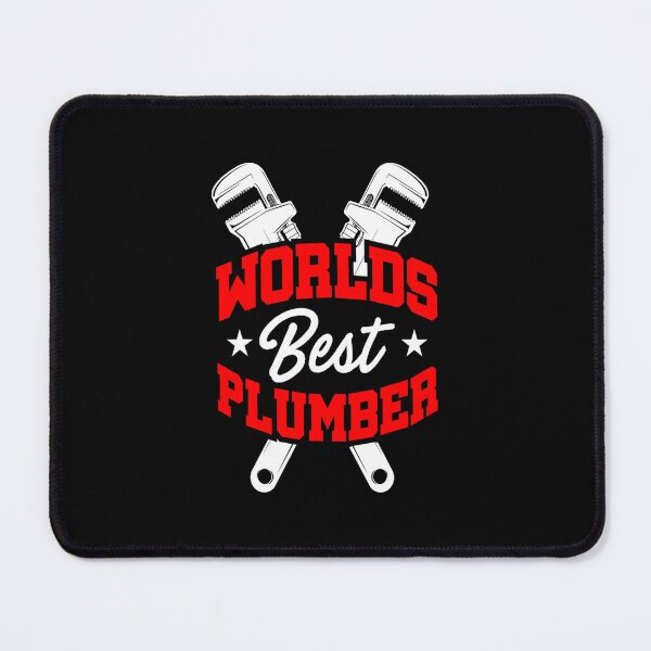 Item preview, Worlds best plumber - for plumber lovers designed and sold by TeesLina.
