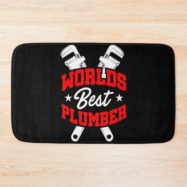 Item preview, Worlds best plumber - for plumber lovers designed and sold by TeesLina.