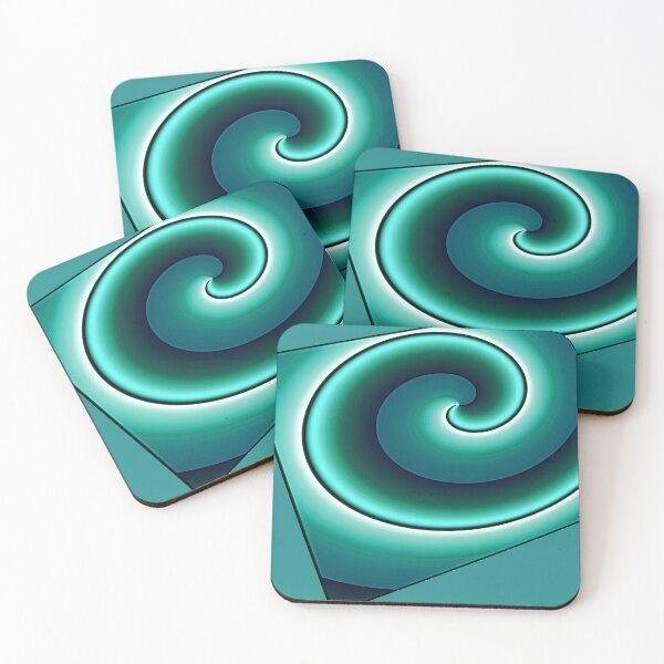 Item preview, Abstract irregular spiral shape designed and sold by LittleCountess.