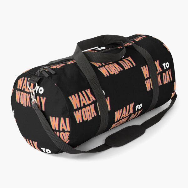 Item preview, Walk to work day typography design designed and sold by Rsagur12.