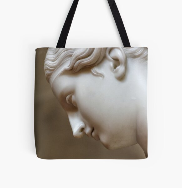 Classical Contemplation All Over Print Tote Bag