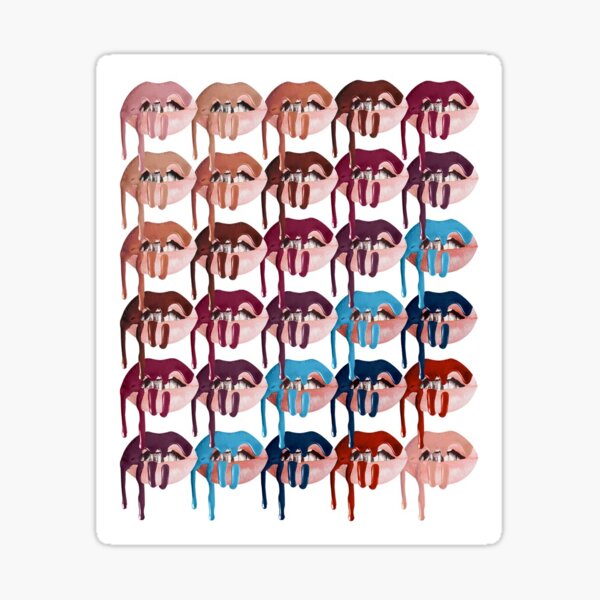Kylie Jenner's Lip Logo Sticker