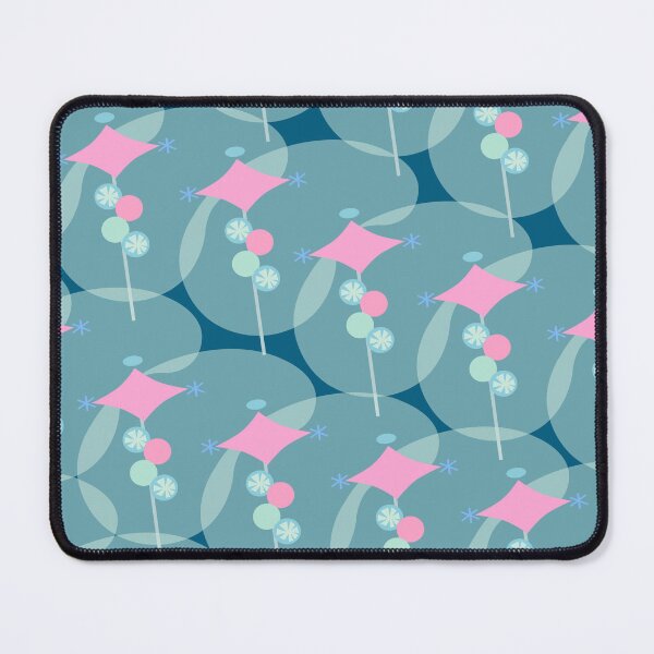 Item preview, Retro Mod Fifties Boomerang Bubble Pattern Design designed and sold by mytshirtfort.