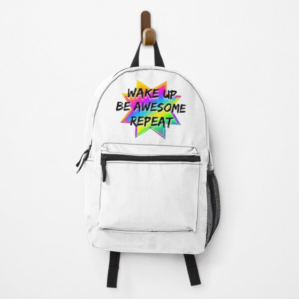 Item preview, Positive Affirmation Self Esteem Self Confidence-Wake Up, Be Awesome Repeat designed and sold by WW-Designz.