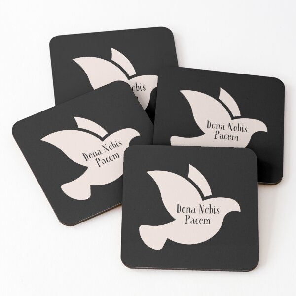 Item preview, Dona Nobis Pacem, Latin Catholic Prayer for Peace with Dove designed and sold by IceCreamMuseum.