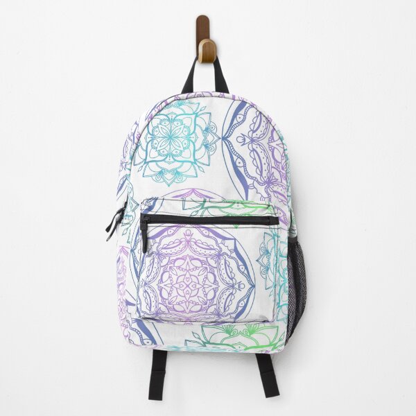 Item preview, White neon Mandala designed and sold by AvailableVA.