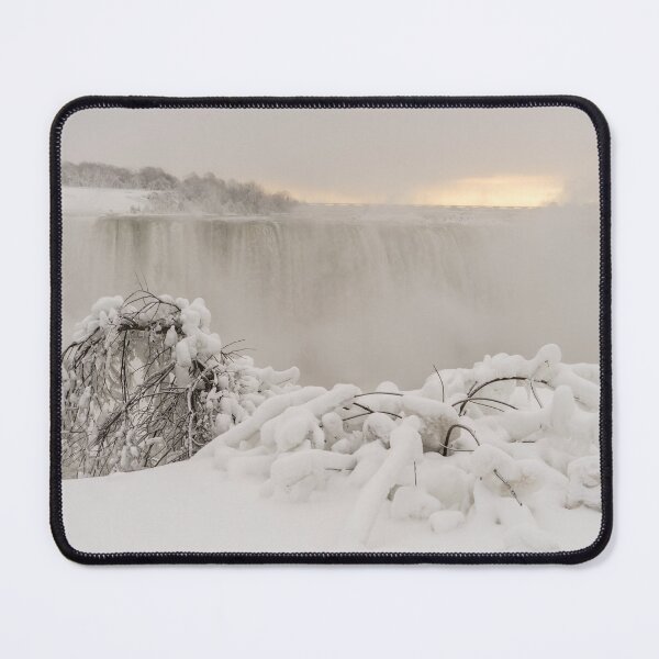 Item preview, Natures Artistry - Snow and Ice Sculpted Trees at Niagaras Horseshoe Falls designed and sold by Georgia Mizuleva.