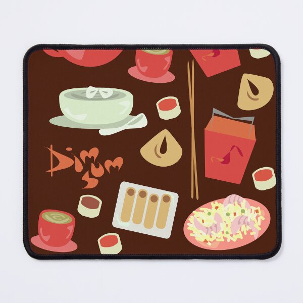 Item preview, Dim Sum Cute Kawaii Chinese Food Fun Pattern designed and sold by mytshirtfort.
