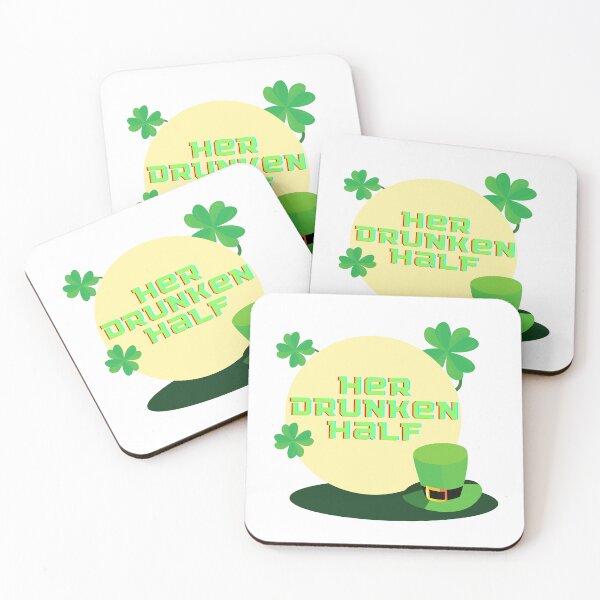 Item preview, Her Drunken Half, St Patrick Day designed and sold by fouzy.
